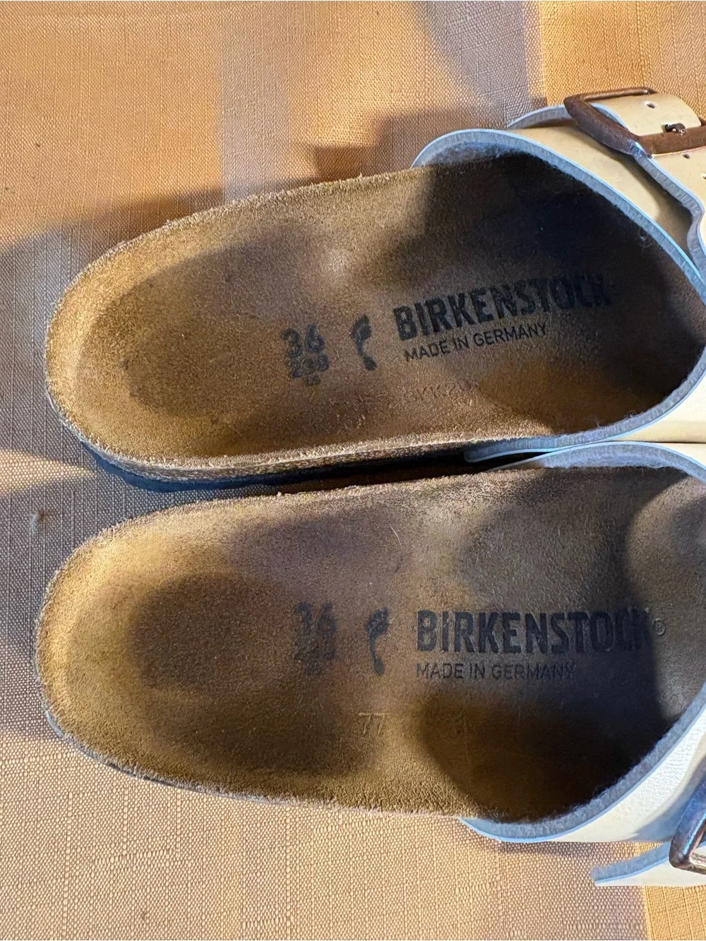 Women’s Ivory Birkenstock